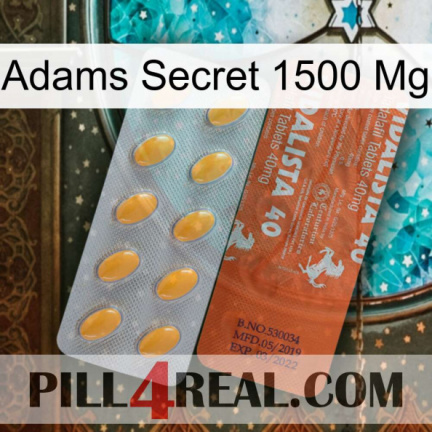 Adams Secret 1500 Mg 43